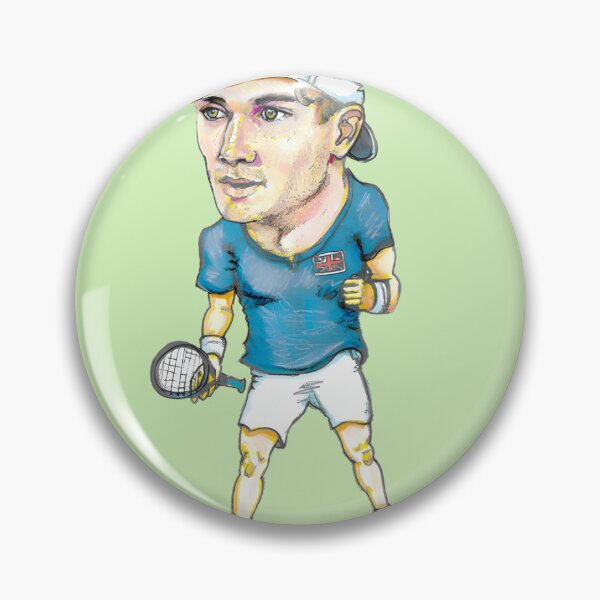 Item preview, Jack Draper Tennis Ace - British Tennis Player Art | Limited Edition designed and sold by TimErmlich.