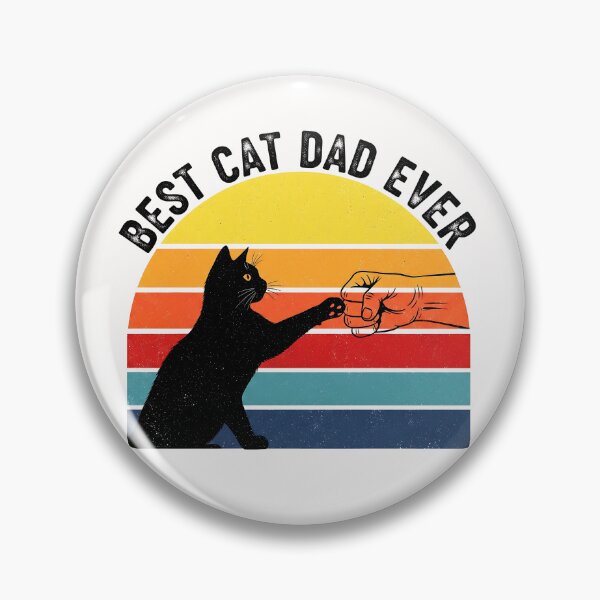Item preview, Cat-Shirt Men Best Cat Dad Ever Funny Cat Lover Gift  designed and sold by cawtoon.