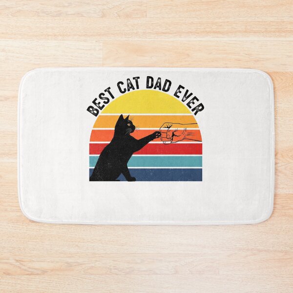 Item preview, Cat-Shirt Men Best Cat Dad Ever Funny Cat Lover Gift  designed and sold by cawtoon.