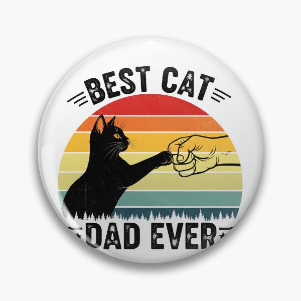 Item preview, Cat-Shirt Men Best Cat Dad Ever Funny Cat Lover Gift  designed and sold by cawtoon.