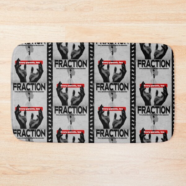 Item preview, FRACTION_<<Every parents are dedicated to their child..>> designed and sold by Pronoian-Space.