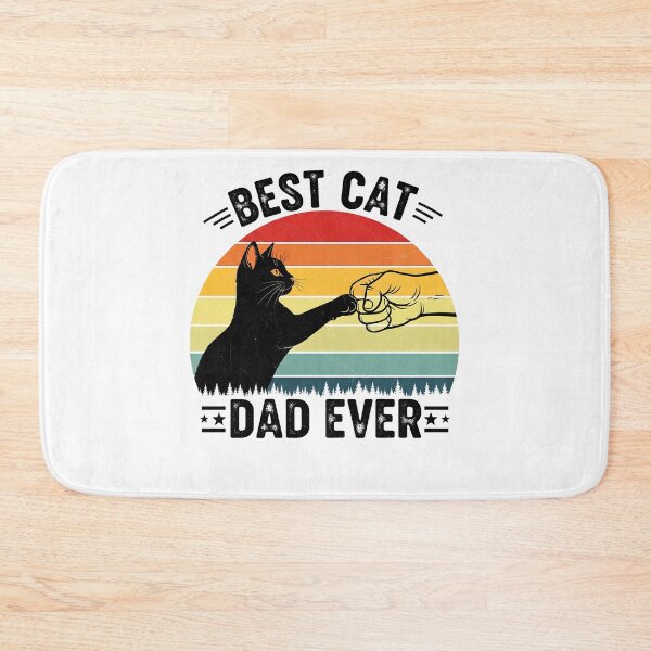 Item preview, Cat-Shirt Men Best Cat Dad Ever Funny Cat Lover Gift  designed and sold by cawtoon.