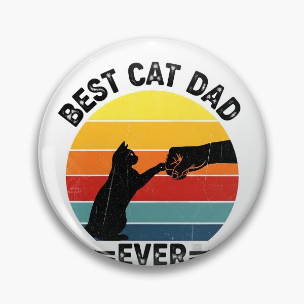 Item preview, Cat-Shirt Men Best Cat Dad Ever Funny Cat Lover Gift  designed and sold by cawtoon.