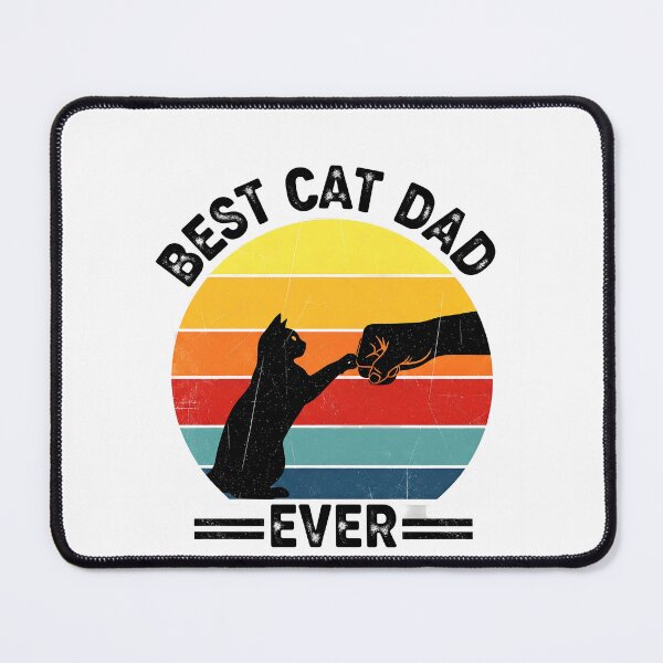 Item preview, Cat-Shirt Men Best Cat Dad Ever Funny Cat Lover Gift  designed and sold by cawtoon.