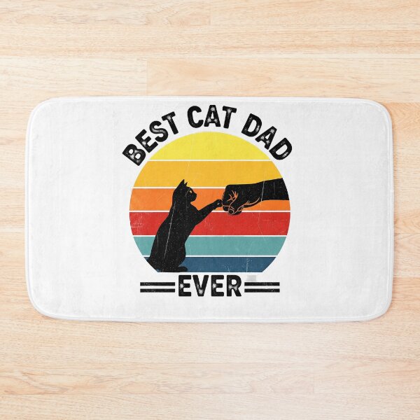 Item preview, Cat-Shirt Men Best Cat Dad Ever Funny Cat Lover Gift  designed and sold by cawtoon.