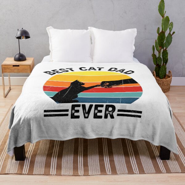 Item preview, Cat-Shirt Men Best Cat Dad Ever Funny Cat Lover Gift designed and sold by cawtoon.