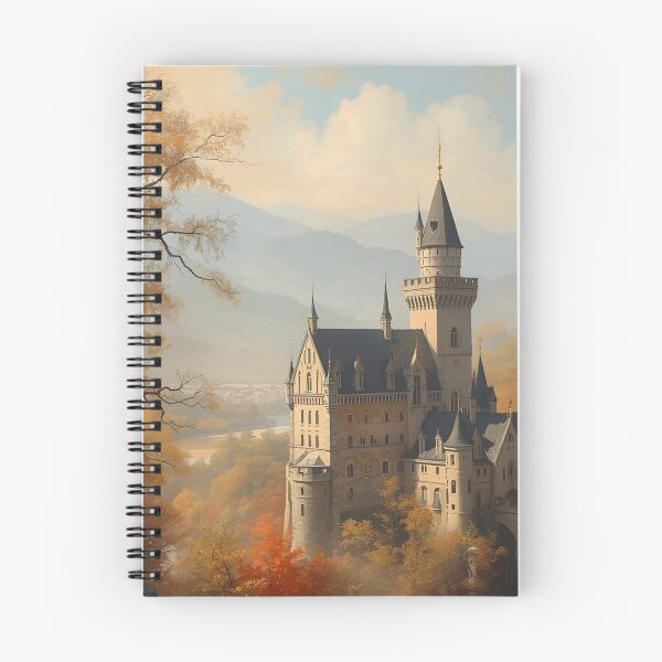 Item preview, Autumn Castle designed and sold by CuteBeastArt.