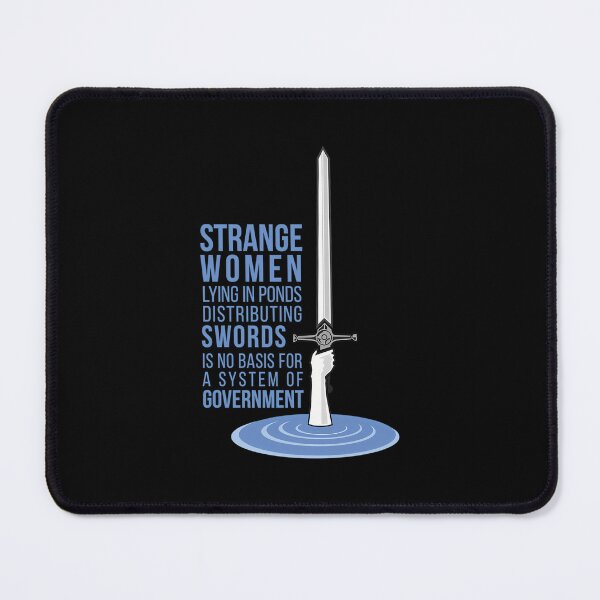 Item preview, Strange Women Lying In Ponds Distributing Swords - Monty Python designed and sold by LucynaMachowek.