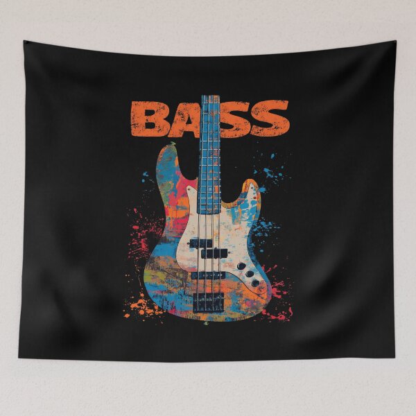 Item preview, Electric Bass Guitar designed and sold by StudioRedKoala.