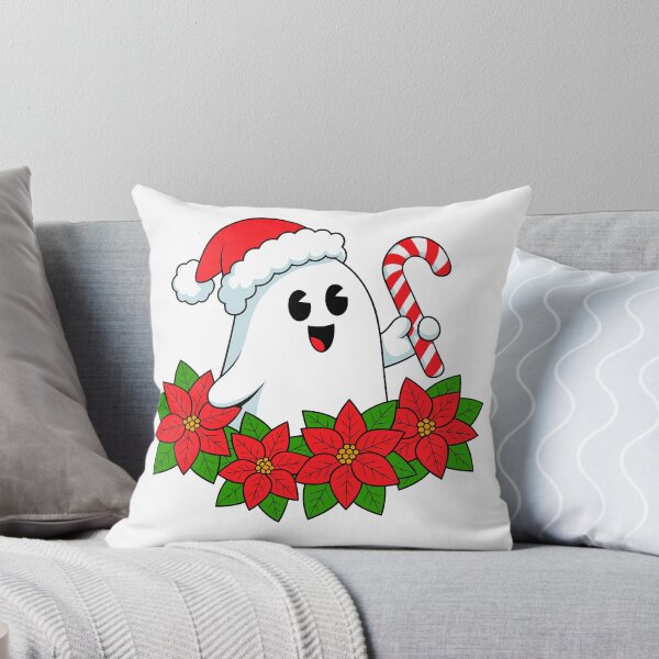 Item preview, Spooky Christmas Ghost Candy Cane Floral designed and sold by styleonestaa.