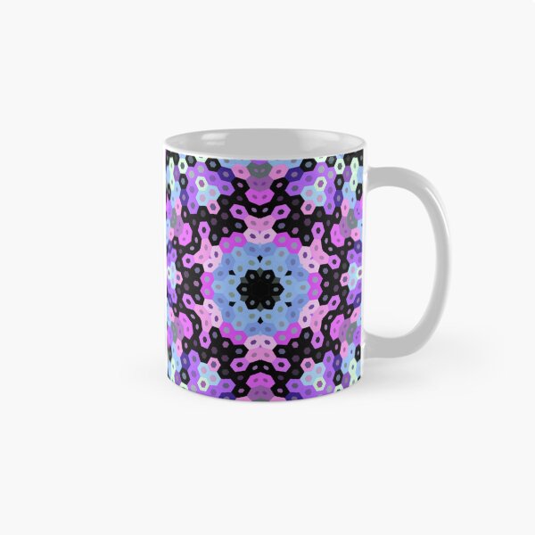 Item preview, Hex Mandala Purple Pink and Blue designed and sold by WormholeOrbital.