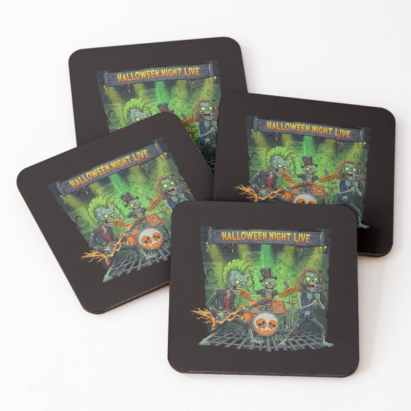 Item preview, Zombie Rock Band – Halloween Night Live Horror Music Design designed and sold by reeccou.