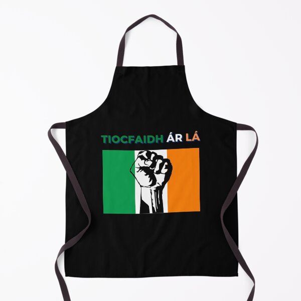 Item preview, Tiocfaidh R L - Irish Flag Green White Orange Raised Fist Our Day Will Come designed and sold by KristinFahren.
