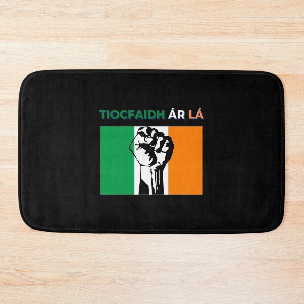 Item preview, Tiocfaidh R L - Irish Flag Green White Orange Raised Fist Our Day Will Come designed and sold by KristinFahren.