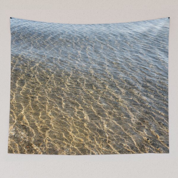 Item preview, Sunlit Ripples Moving in Clear Shallow Water designed and sold by Georgia Mizuleva.