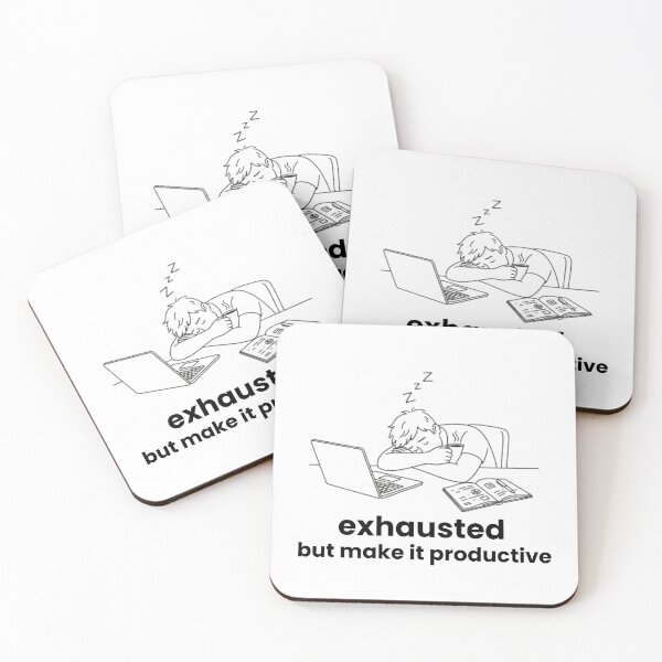Item preview, Exhausted but make it productive designed and sold by AZTRELIS.