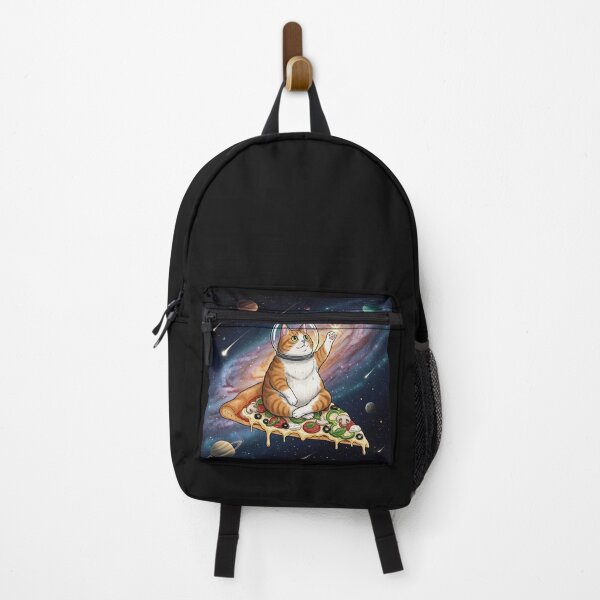 Item preview, Funny Cat Flying A Pizza Astronaut Kitten Space designed and sold by cawtoon.