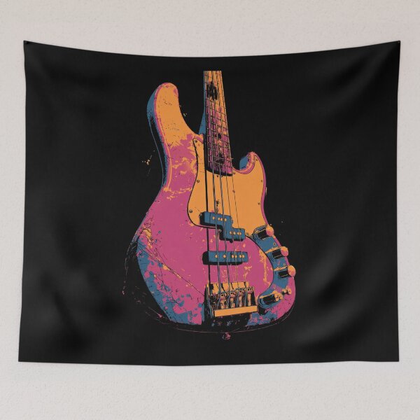 Item preview, Electric Bass Guitar designed and sold by StudioRedKoala.