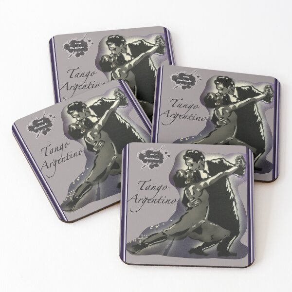 Item preview, Portrait of two tango dancers designed and sold by marysfarbklecks.