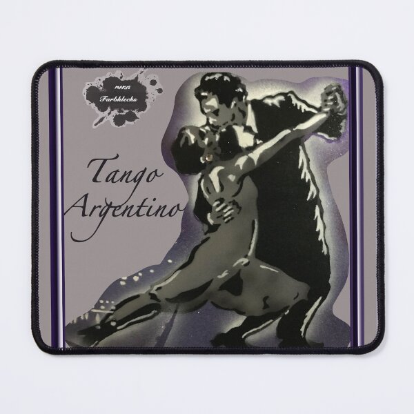 Item preview, Portrait of two tango dancers designed and sold by marysfarbklecks.