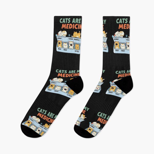 Item preview, My Medicine For Happiness Called Cats every day kitten cat  designed and sold by cawtoon.