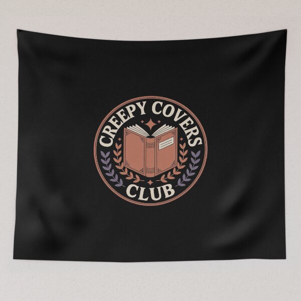 Item preview, Creepy Covers Club Badge designed and sold by MagicWander.
