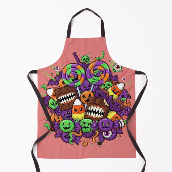 Item preview, Creepy Halloween Candy Monsters – Spooky Sweet Horror Design designed and sold by reeccou.