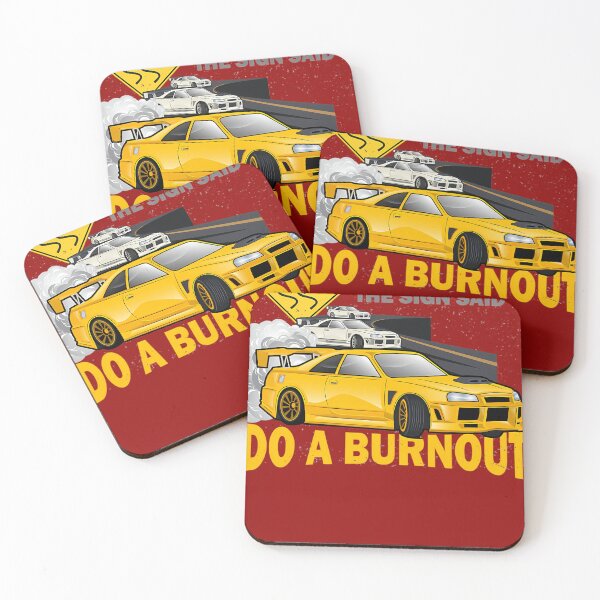 Item preview, But-Officer-The-Sign-Said-Do-A-Burnout.-Muscle-Race-Car-T-Shirt designed and sold by SiegbertKirsch.