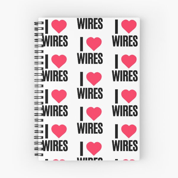 Artikelvorschau, Ich liebe WIRES - Badge-Design entworfen und verkauft von ProtectWIRES.