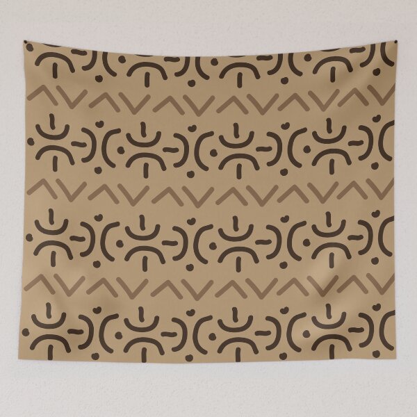 Item preview, Bogolan patterns designed and sold by Wolagno.