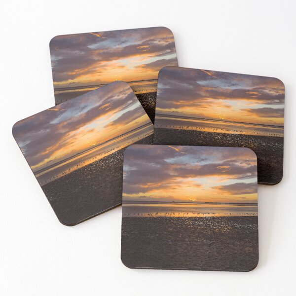 Item preview, Dublin Bay Sunrise with Birds – Nature & Landscape Photography designed and sold by Martindoran.