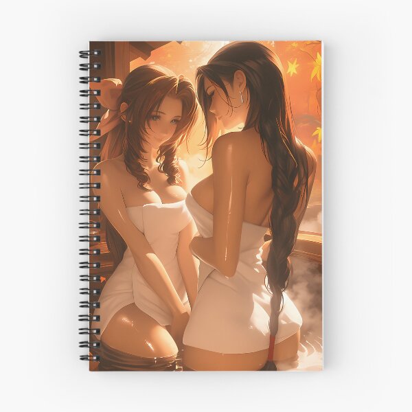 Item preview,  Hot Spring Aerith X Tifa designed and sold by MICHAELMUGENZI.