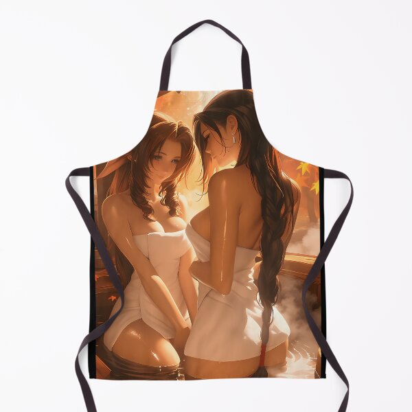 Item preview,  Hot Spring Aerith X Tifa designed and sold by MICHAELMUGENZI.