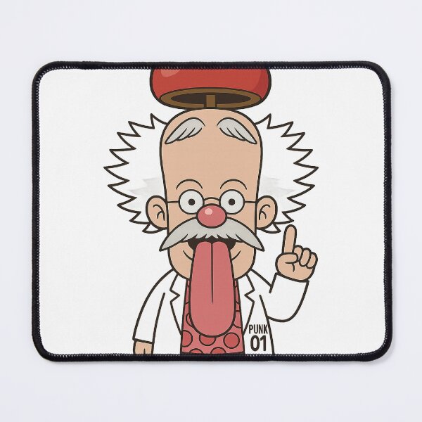 Item preview, Dr. Vegapunk MiniPop Sticker – Genius Scientist ?⚙️ (Chibi One Piece) designed and sold by ZIKI VI.