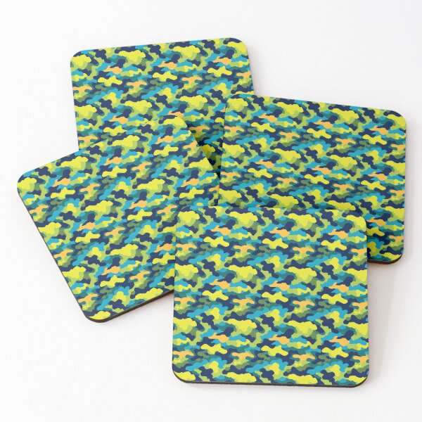 Item preview, Colorful Military Camo Pattern For Outdoor Gear Lover designed and sold by RoyalStarsPatts.