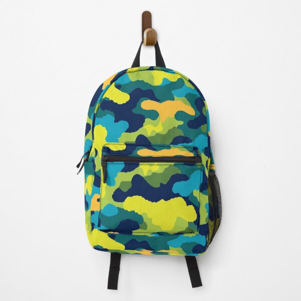 Item preview, Colorful Military Camo Pattern For Outdoor Gear Lover designed and sold by RoyalStarsPatts.
