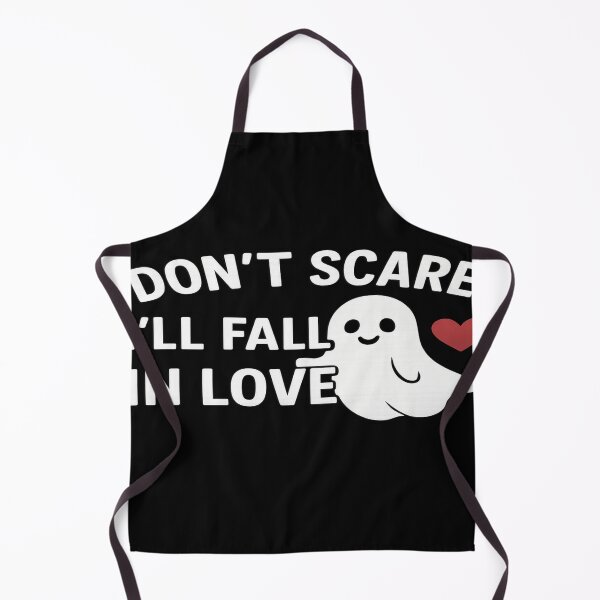 Item preview, Don’t Scare, I’ll Fall in Love – Cute Ghost Design designed and sold by Herundros.