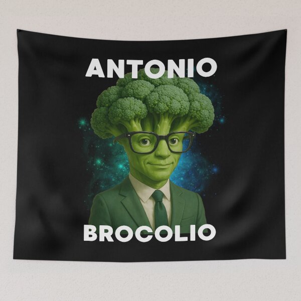 Item preview, Antonio Brocolio Italian Brainrot Meme Broccoli for Kids designed and sold by Nathalie_87.
