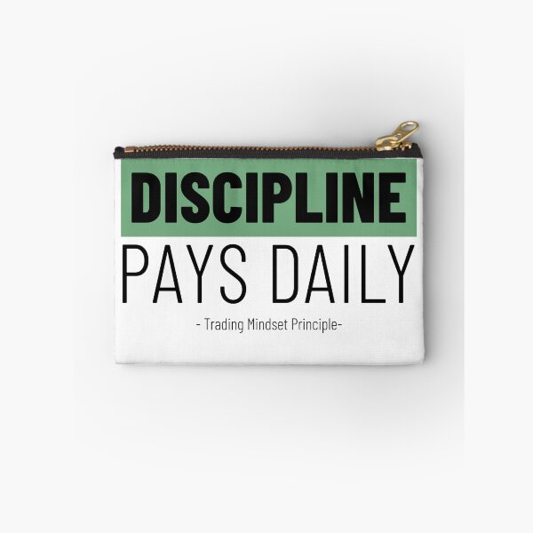 Item preview, Discipline Pays Daily - Trading Mindset Principle designed and sold by NHH25.