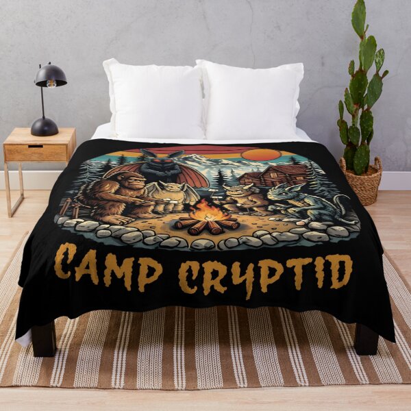 Item preview, Camp cryptid - vintage cryptid lover designed and sold by SidTastic .