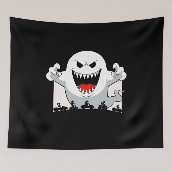 Item preview, Giant Cartoon Ghost vs Offroad Riders – Funny Spooky Adventure designed and sold by Aredbox.