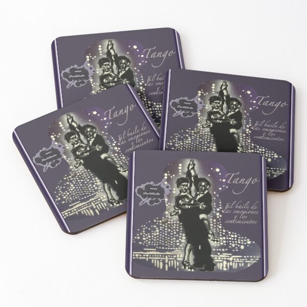 Item preview, Portrait of two tango dancers designed and sold by marysfarbklecks.