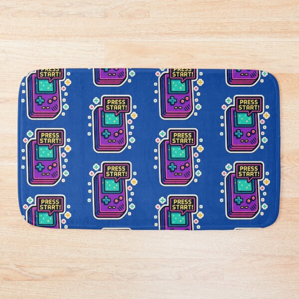 Item preview, Neon Purple Retro Console – Press Start Pixel Art Sticker designed and sold by KrintoryTees.
