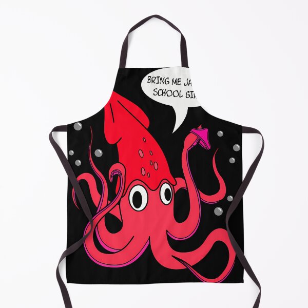 Item preview, Giant Squid (Bring Me Japanese School Girls) designed and sold by SALLYKLOEPPEL.