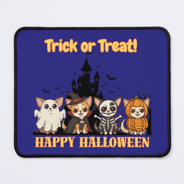 Item preview, Spooky Chihuahua Halloween Costumes Art Print Gift designed and sold by FunnyPetTeesJP.