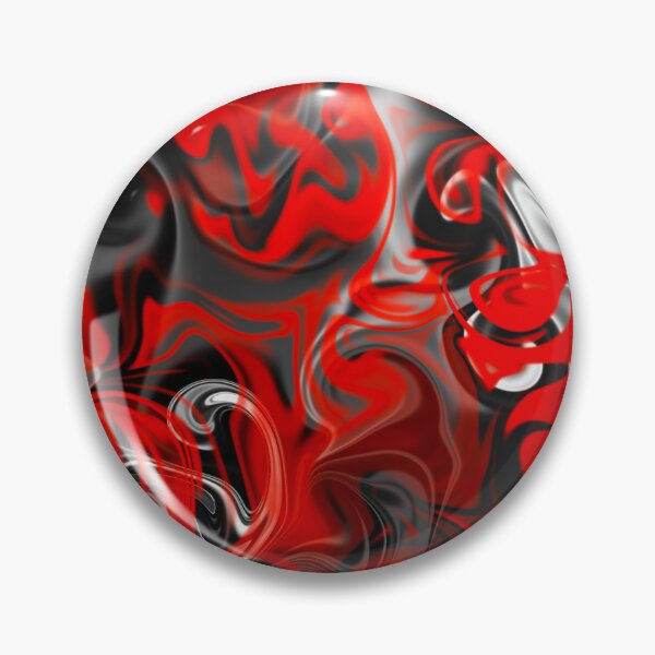 Item preview, Halloween red and black smoke liquid art designed and sold by BritishDelights.