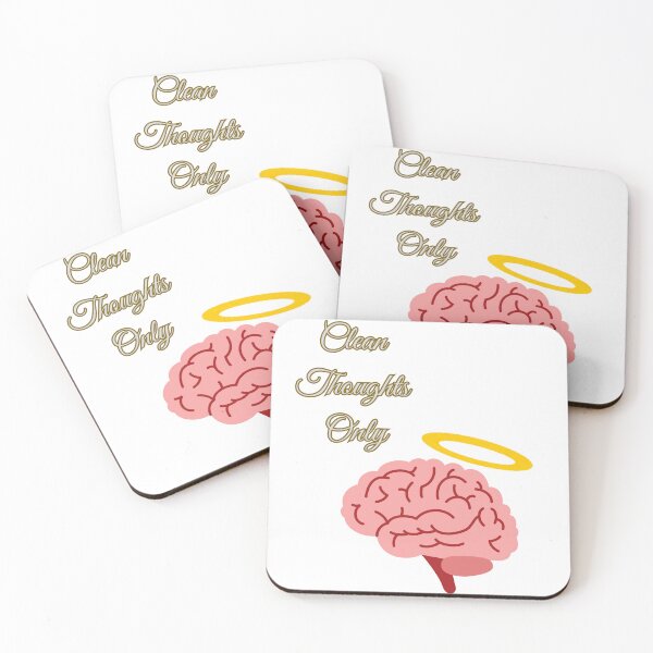 Item preview, Clean Thoughts Only designed and sold by MentalDripCave.