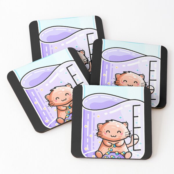 Item preview, Catalyst-Cute-Chemistry-Cat-Pun designed and sold by songscontras.