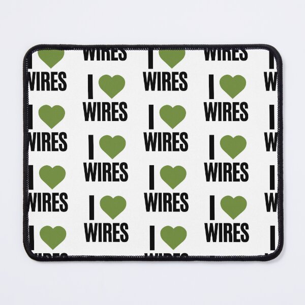 Item preview, I heart Green WIRES - Badge design designed and sold by ProtectWIRES.