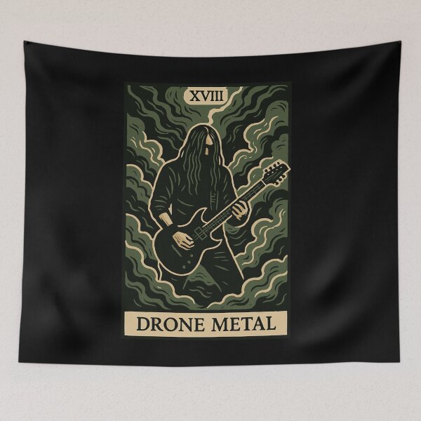 Item preview, Drone Metal (Card Xviii) designed and sold by lakowallav2.